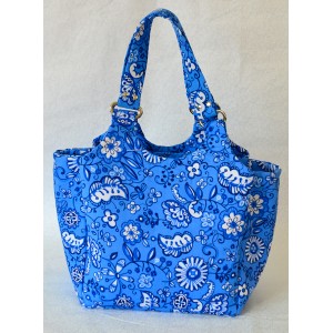 Bolsa Floral Azul – 3 aulas