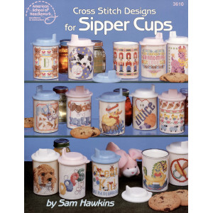 Cross Stitch Designs for Sipper Cups (3610ASN)
