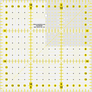 Régua Patch 15x15cm (RKK13)