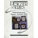 Petite Mantel Square Clocks (DS17)